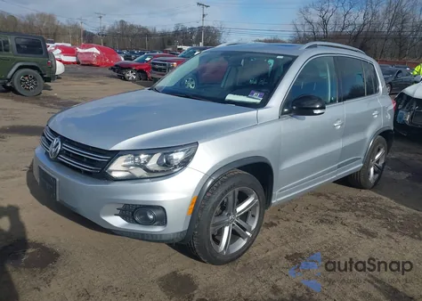 2017 Volkswagen Tiguan 2.0T Sport из США, поврежденный, VIN WVGTV7AX9HK027549